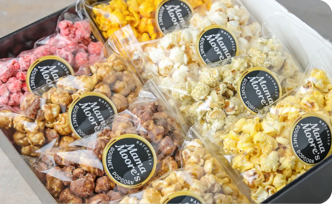 gourmet popcorn for corporate gifts