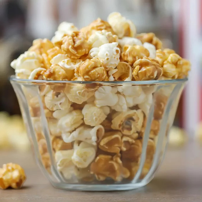 White Cheddar and Caramel Gourmet Popcorn
