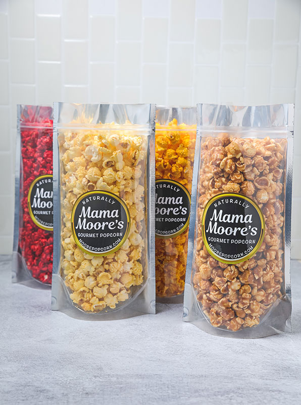 4 Pack Bundle - Gourmet Popcorn