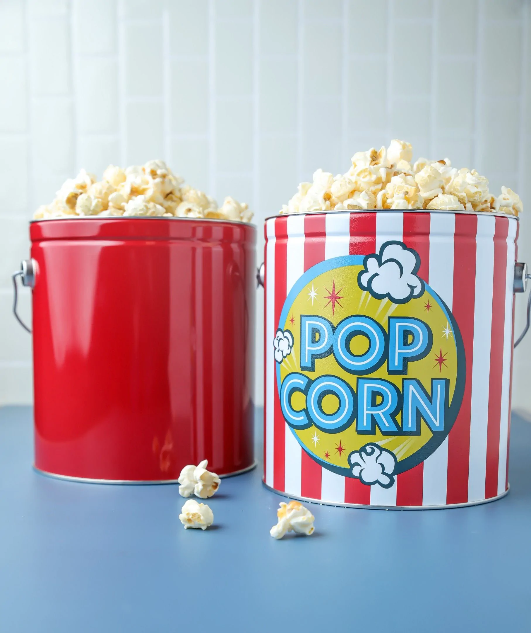1 gallon popcorn tin - nationwide shipping